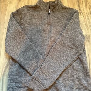 Men's Brown Quarter-Zip Sweater Old Navy Size XL
